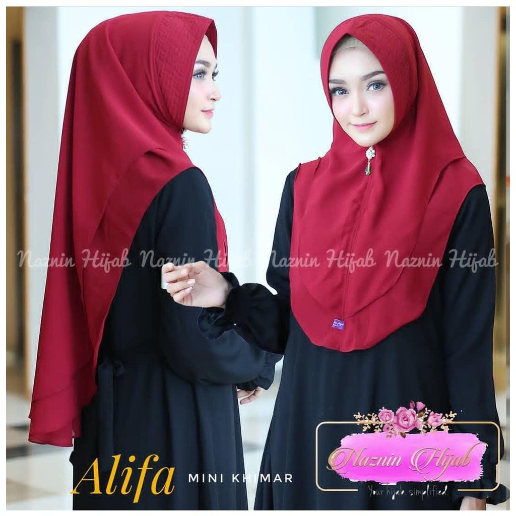 Hijab Khimar Oval Pinguin kerudung instan / hijab terbaru / pet antem / kerudung motif