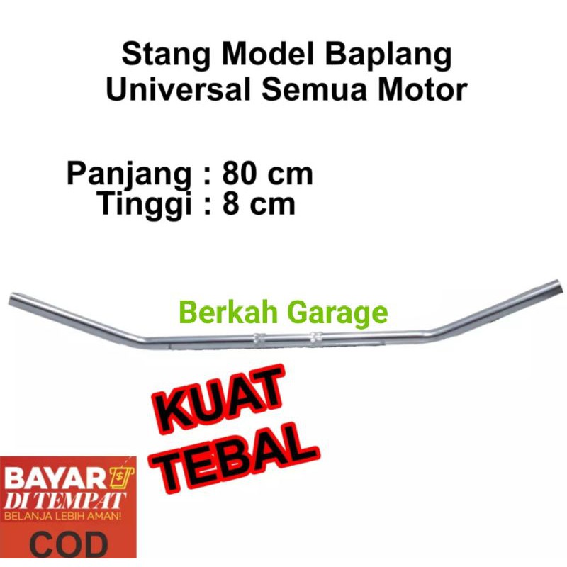 Stang Stir Baplang Universal KLX CB Vixion R15 Xabre Ninja Rx-King Tebal