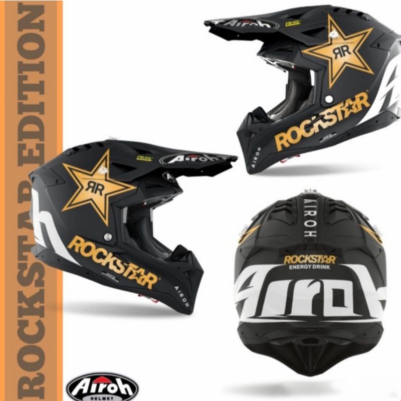 Helm AIROH Aviator 3 Rockstar Original