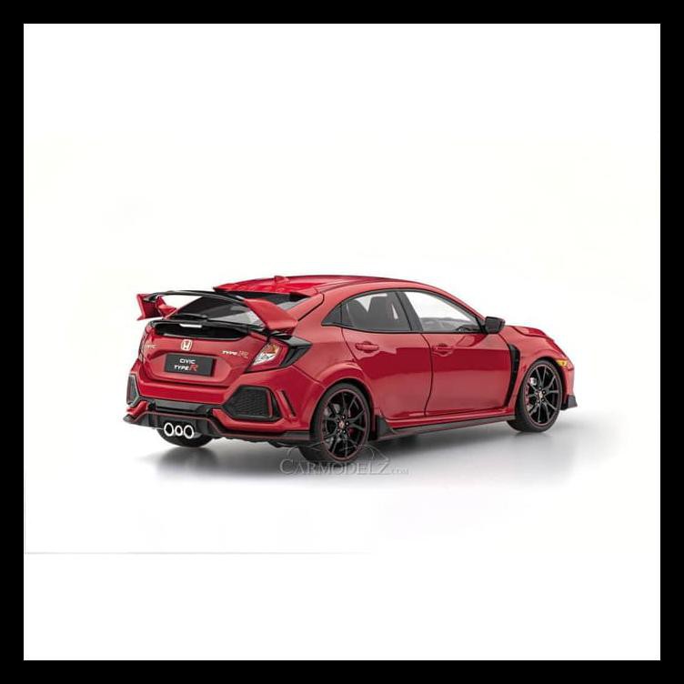 Diecast Honda Civic Type R Championship Red 2017 Ebbro Bermutu