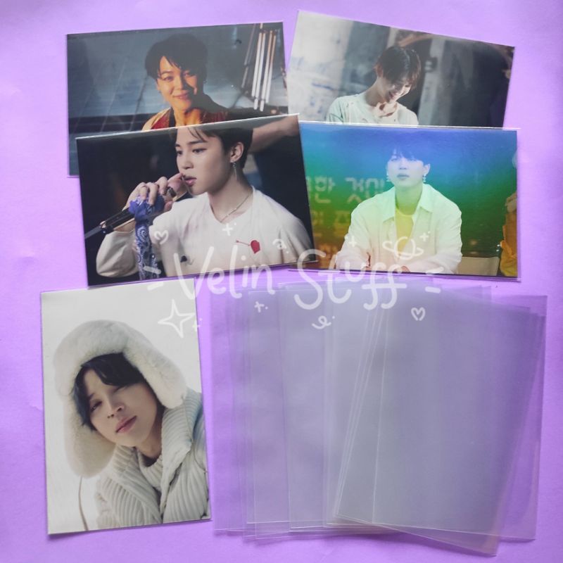 [Ready Stock] Sleeve Kings Postcard Sleeve 101.5 x 153mm Sleeve Photo 4R
