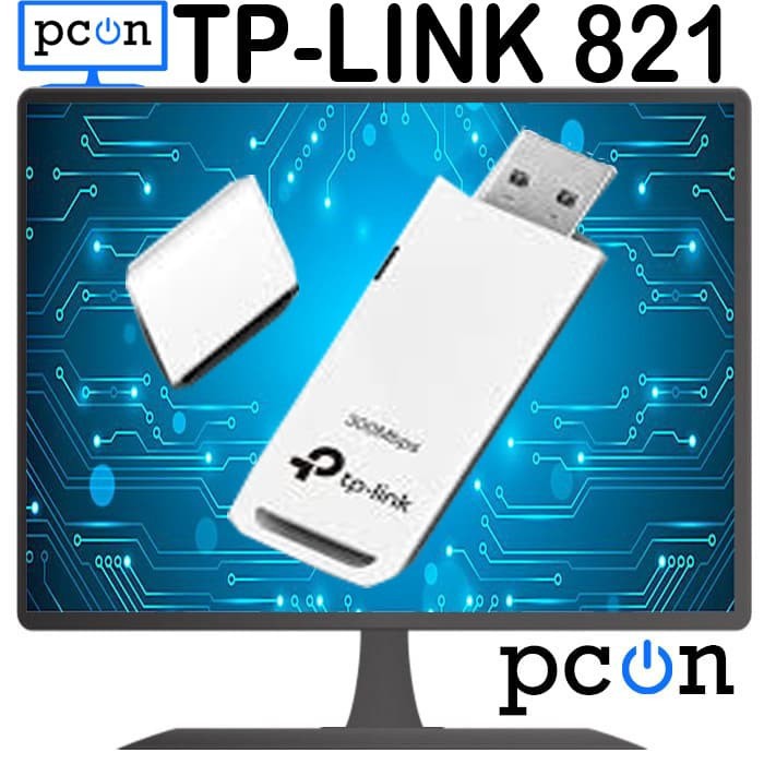 USB Wifi Tp Link TL-WN821N Wireless N Usb Adapter 300Mbps TP-LINK