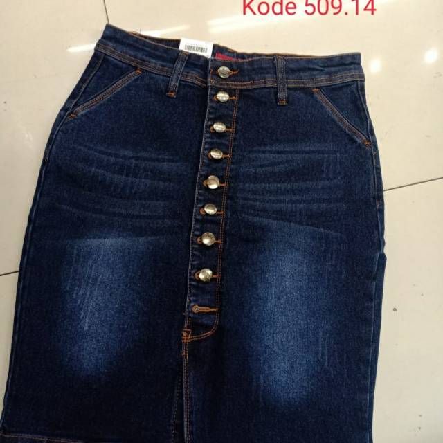 Rok jeans trendy Angelin fashion 2020