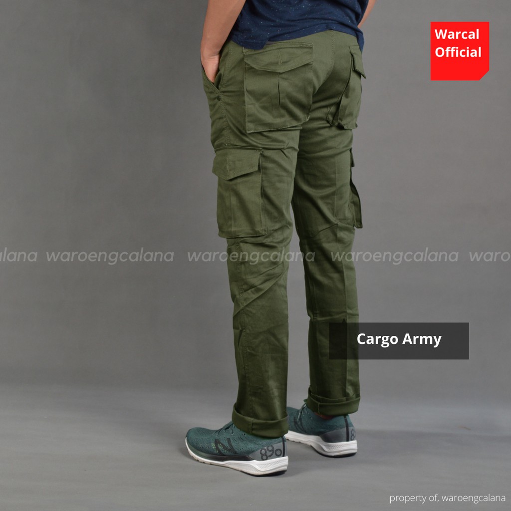 Malmo Celana Cargo Panjang Army