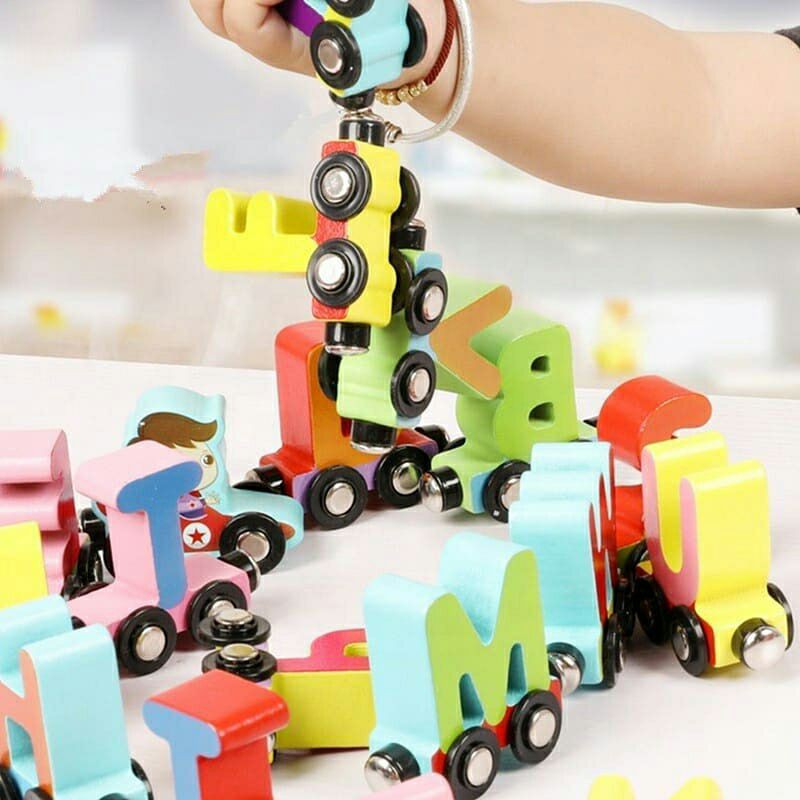 Magnetic Alphabet Train