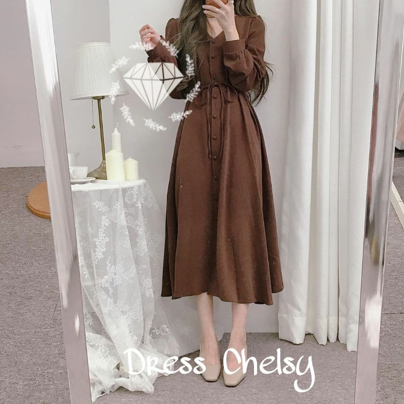 DRESS CHELSY MOSCREPE