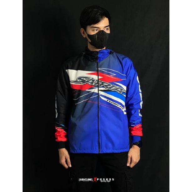 ✅ JAKET SUZUKI SATRIA FU F150 TOURING RIDELINE WATERPROOF