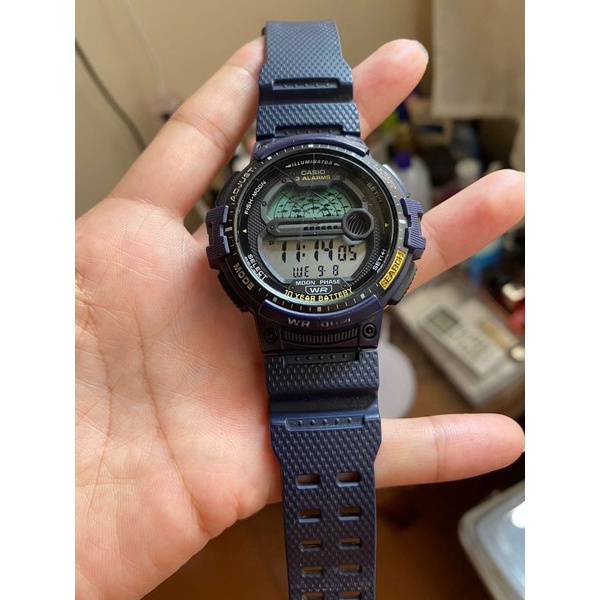 CASIO MEN WS-1200H Illuminator