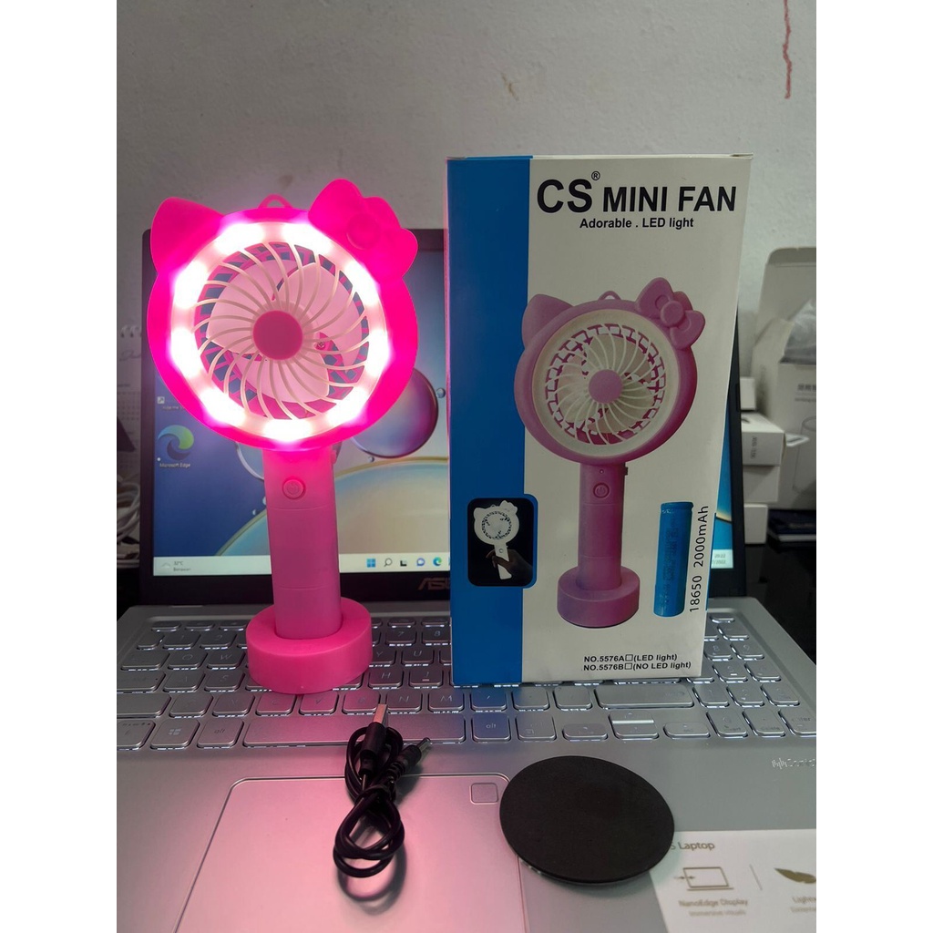

KIPAS ANGIN MINI+CHARGER