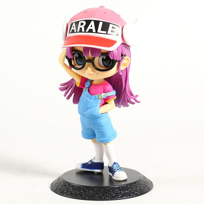 MAINAN & HOBI FIGURE ARALE DR SLUMP QPOSKET ACTION FIGURE HR190W