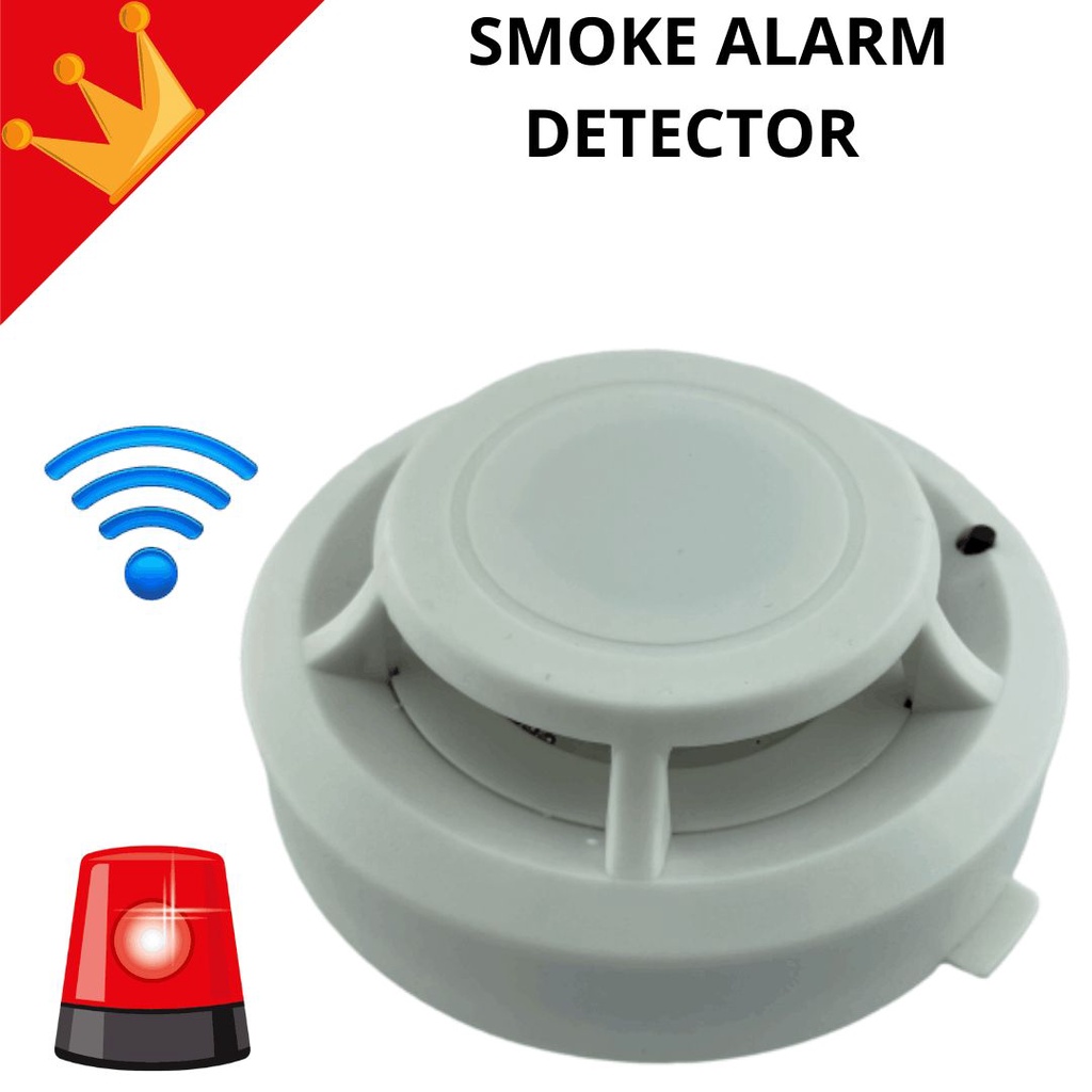 SMOKE DETECTOR ALARM WIFI PHOTOSENSOR 607