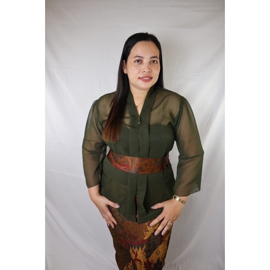 Kebaya Jadi Kartini - kebaya jumbo - kartini jumbo - kartini lengan terompet jumbo - kebaya bali