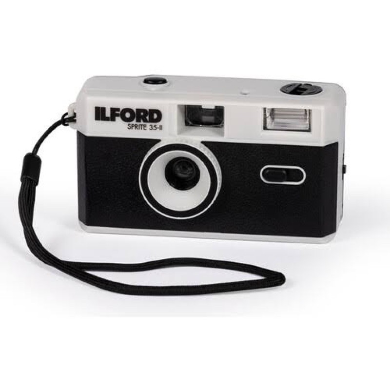 (ORIGINAL & NEW ARRIVAL) Ilford Sprite 35-II Reusable Film Camera-Silver