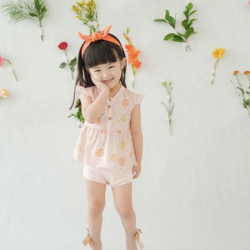 Bohopanna Ruffle Set Baju Setelan Anak