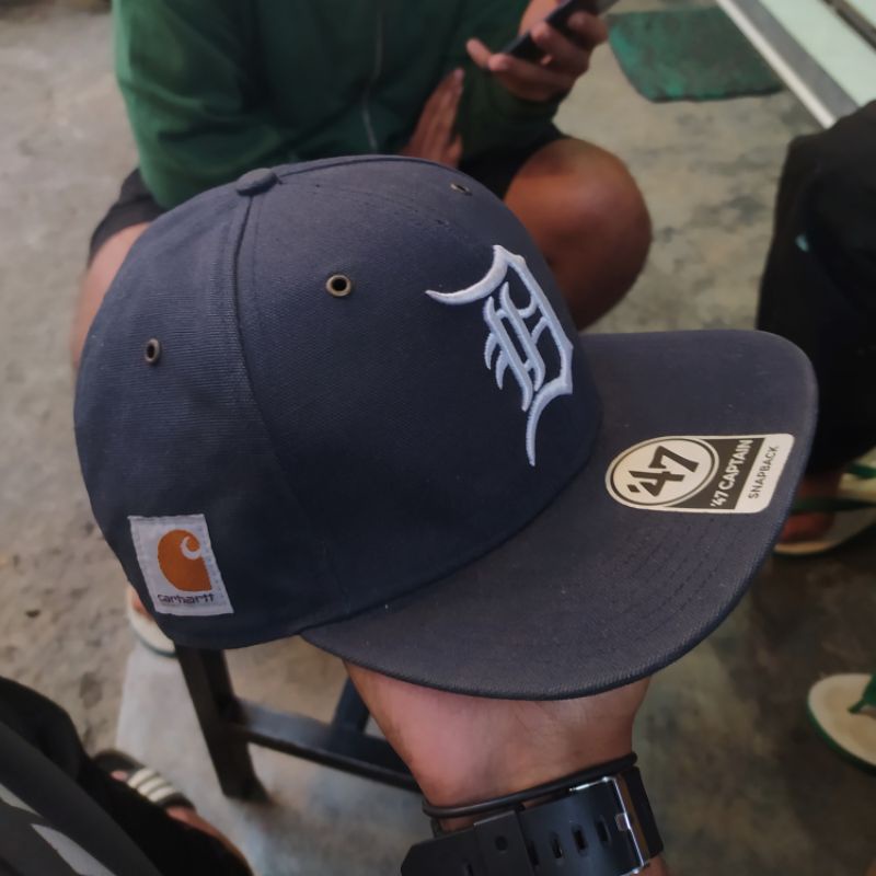 Snapback Carhartt x 47 Navy Original Second