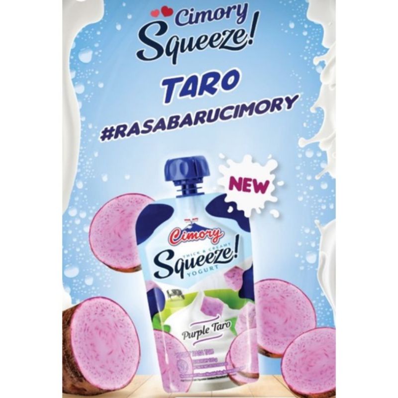 Cimory squeeze rasa terbaru rasa taro