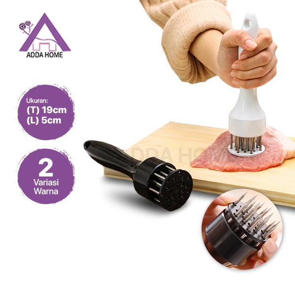 Adda Home - Alat Tusuk Daging Sapi Jarum Pelunak Stainless