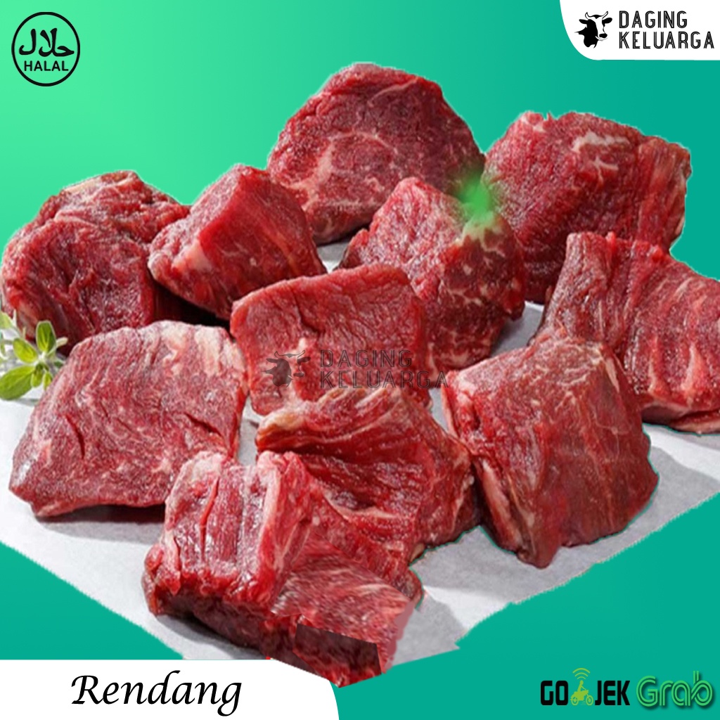 

DAGING RENDANG/RENDANG/DAGING POTONGAN RENDANG - 250GR, 500GR, 1KG