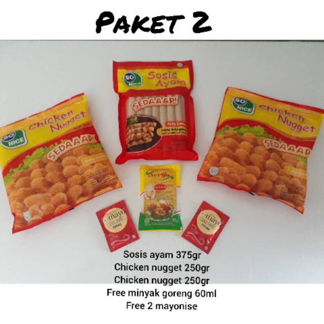 

nugget/sosis/paket/murah