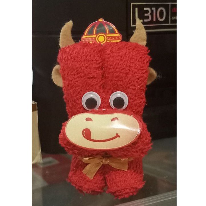 souvenir handuk kerbau tanpa packing mika