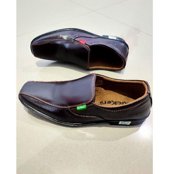 Bestseller ARPHS Sepatu pantofel ukuran 36,37,38 39-44 anak laki laki Kickers sekolah pria formal re