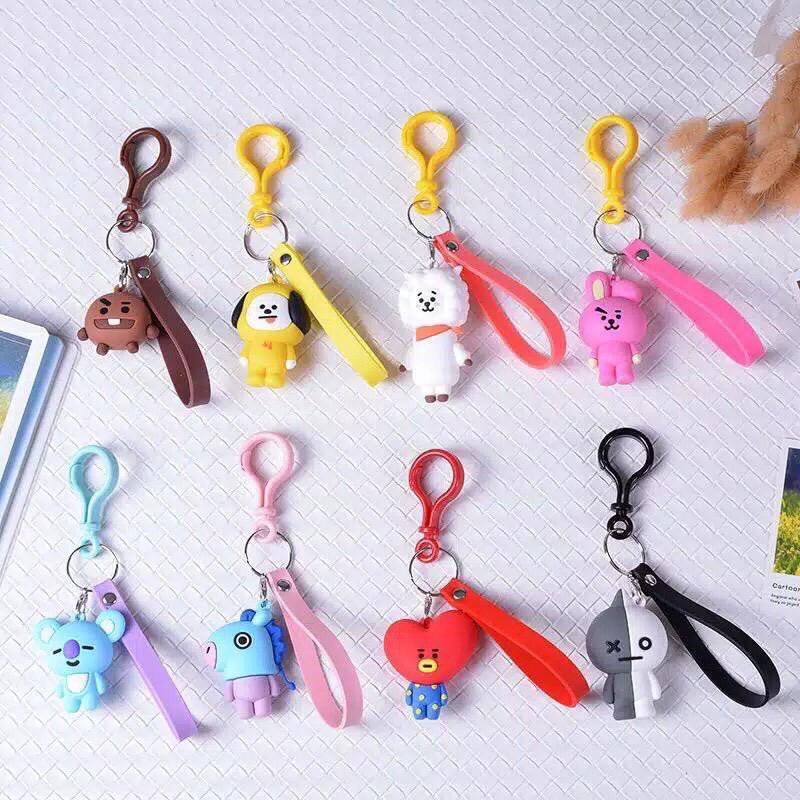 MurmerOfficial A027 Keychain Lonceng Gantungan Boneka Kpop / Gantungan Kunci / Aksesoris Tas