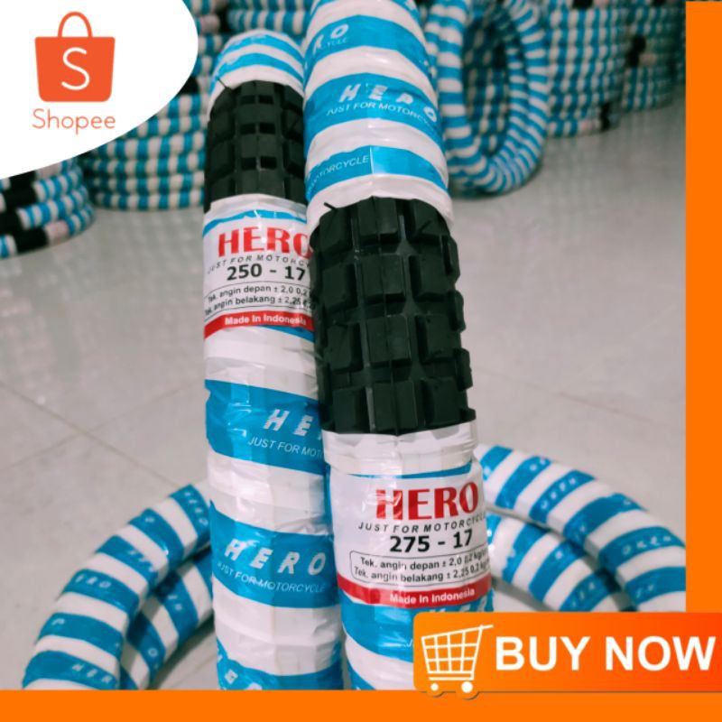 Paket Hemat Ban Motor Trail Ring 17