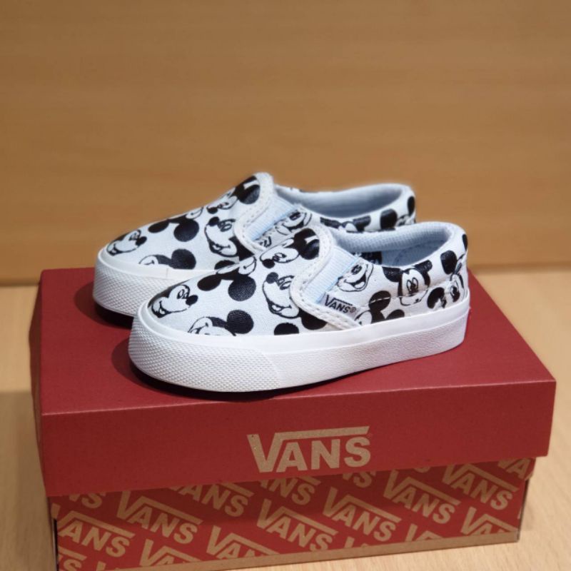 SEPATU VANS SLIP ON ANAK MICKEY SEPATU VANS ANAK LAKI LAKI PEREMPUAN SEPATU SLIP ON ANAK