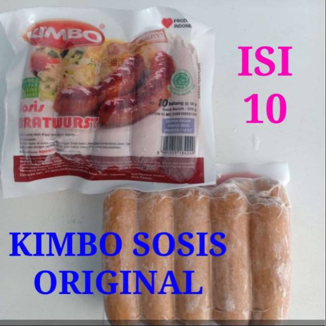 

KIMBO SOSIS ORIGINAL ISI 10 PCS