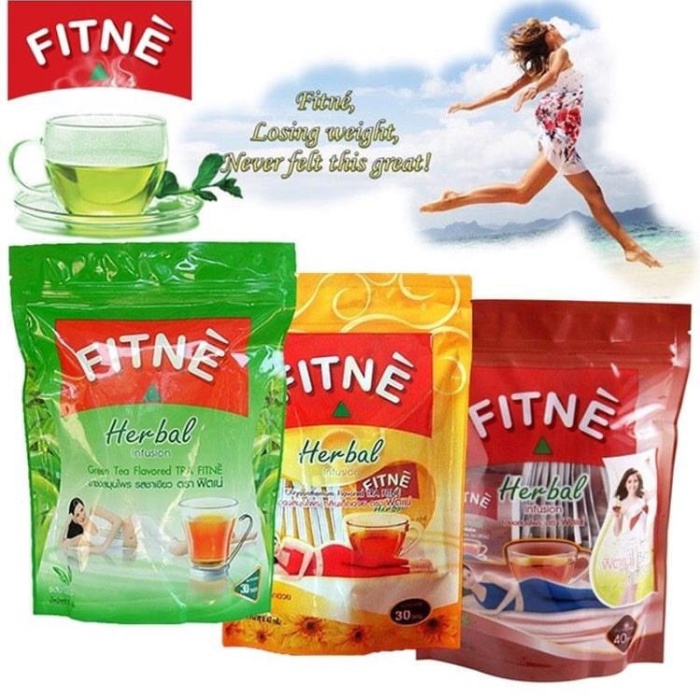 

B062 Fitne Tea Herbal / Detox Tea Bungkus Besar Isi 30 & - Green Tea g054S