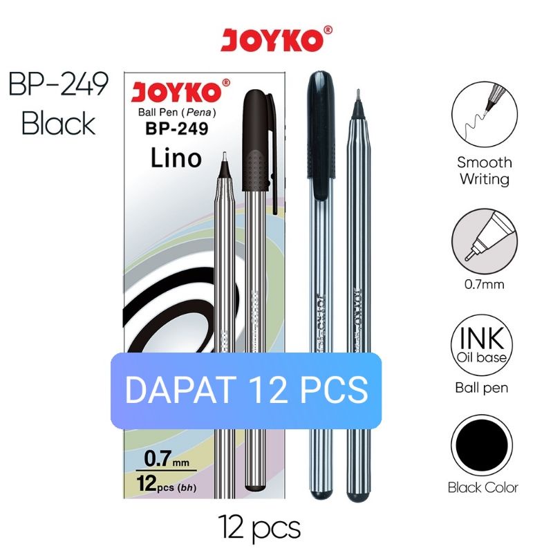 

Bolpoin Pulpen / Ballpen Joyko BP-249 Lino / Pena