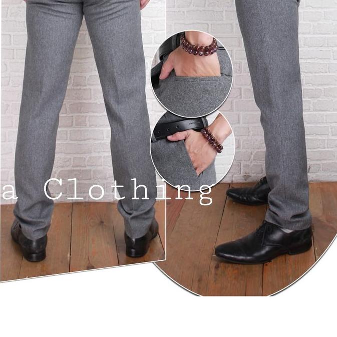 ☻ PANTS FORMAL / CELANA FORMAL PRIA / CELANA KAIN SLIMFIT WOOL / CELANA KERJA PRIA /CELANA SLIMFIT /