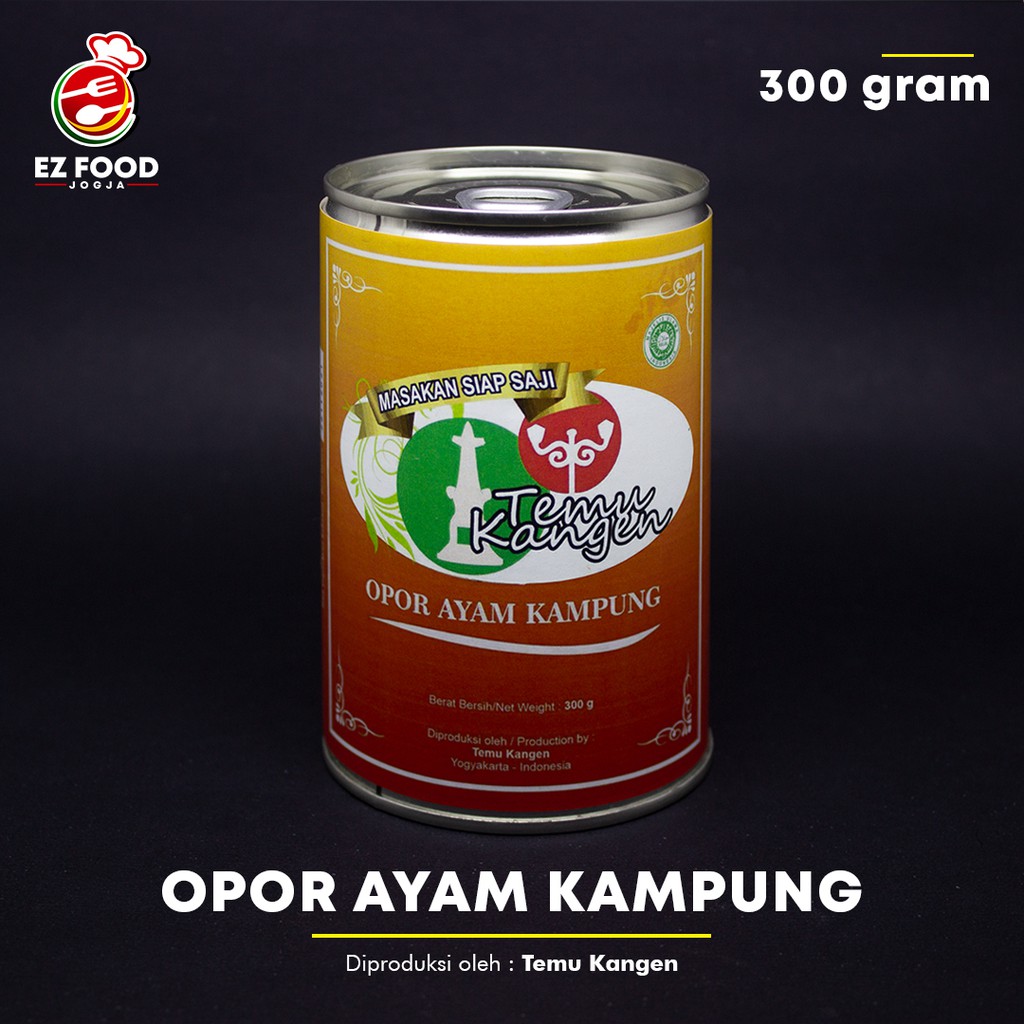 Jual Opor Ayam Kampung Temu Kangen Makanan Kaleng Ez Food Jogja