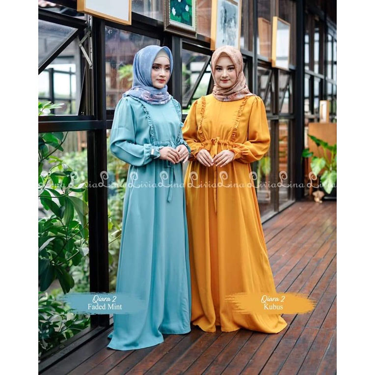 Gamis Qiara 2 by LinaLivia Hijab
