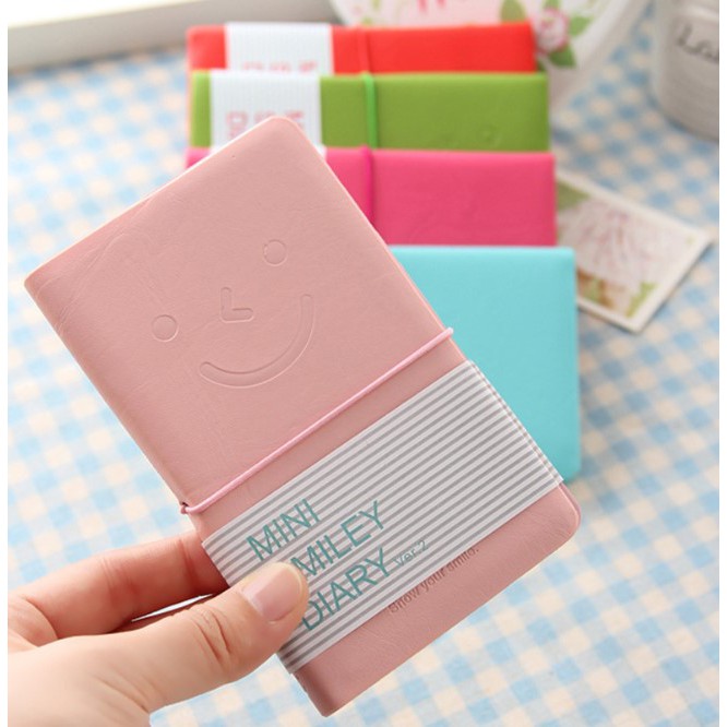 

Buku Diary / Notebook Unik MIni Warna Warni Ala Kore/ jepang Murah dan Bagus