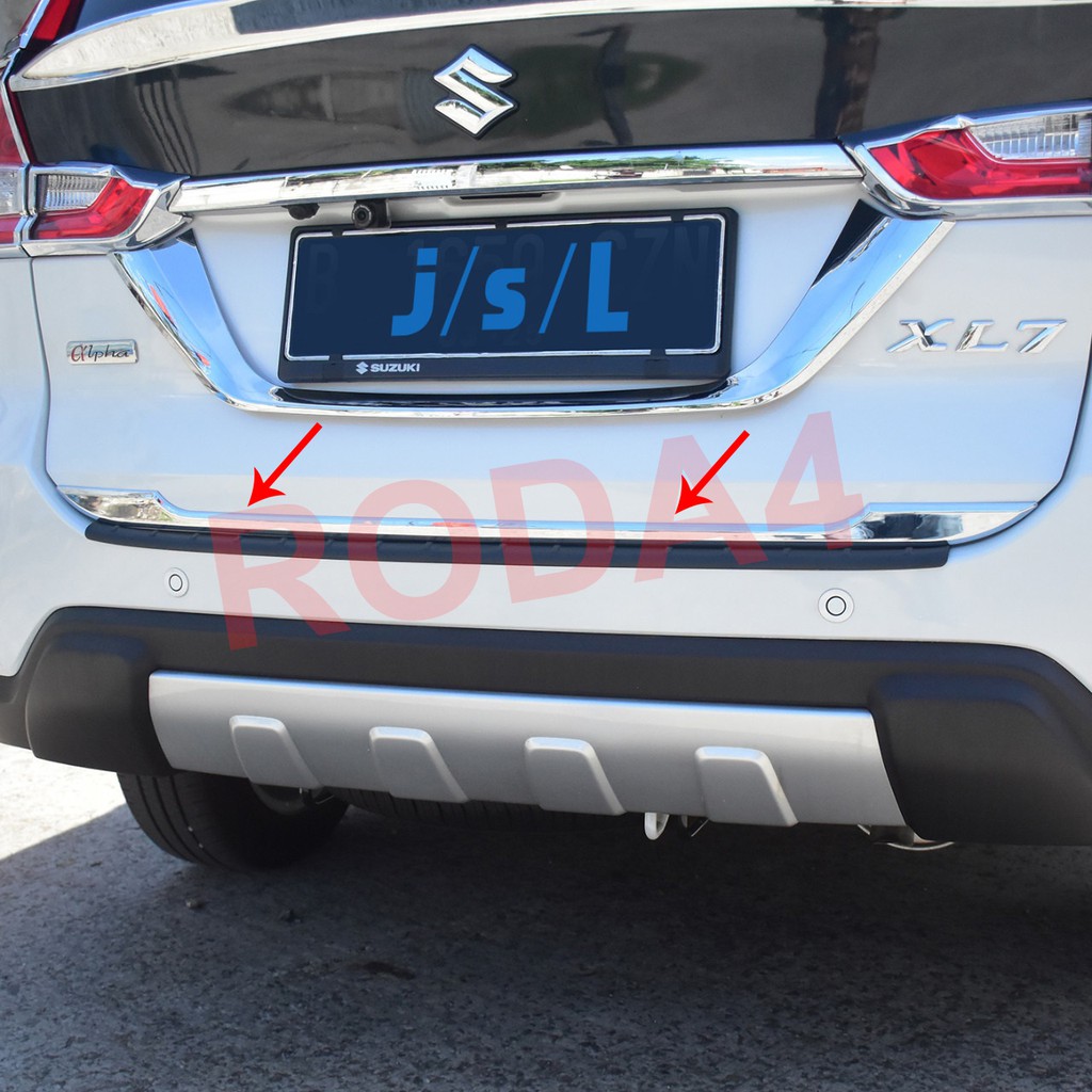 List Pintu Bagasi Belakang  Suzuki XL7  Chrome