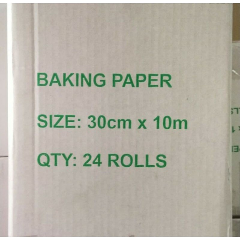 Best Fresh Baking Paper Roll Kertas Alas Roti Anti Lengket 30cm x 10m