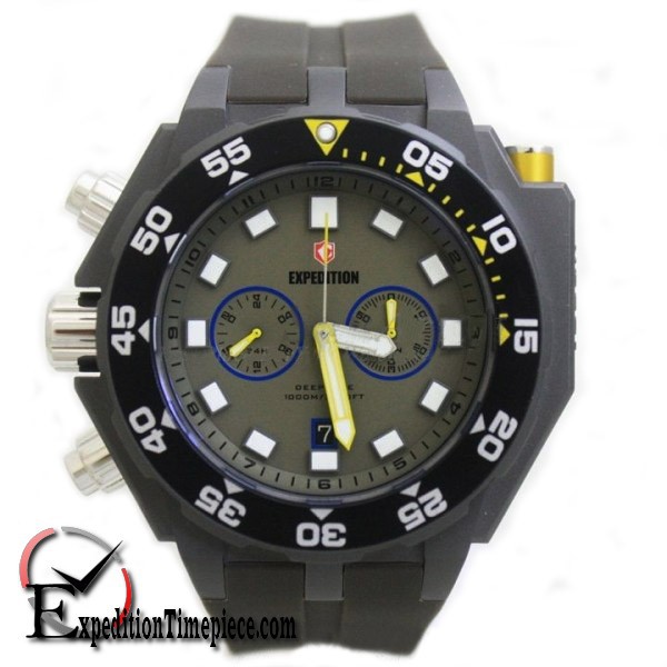 Jam Tangan Expedition E 6641 MC Grey Black