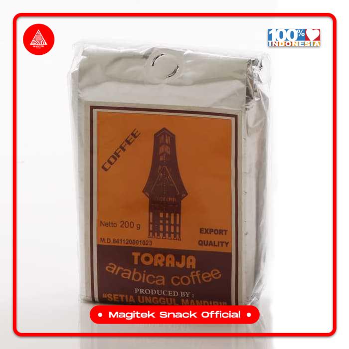 

[SNACK] KOPI TORAJA ARABIKA BLEND [200gr]