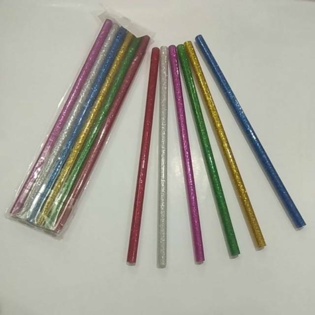 

Lem bakar gliter kecil isi 5