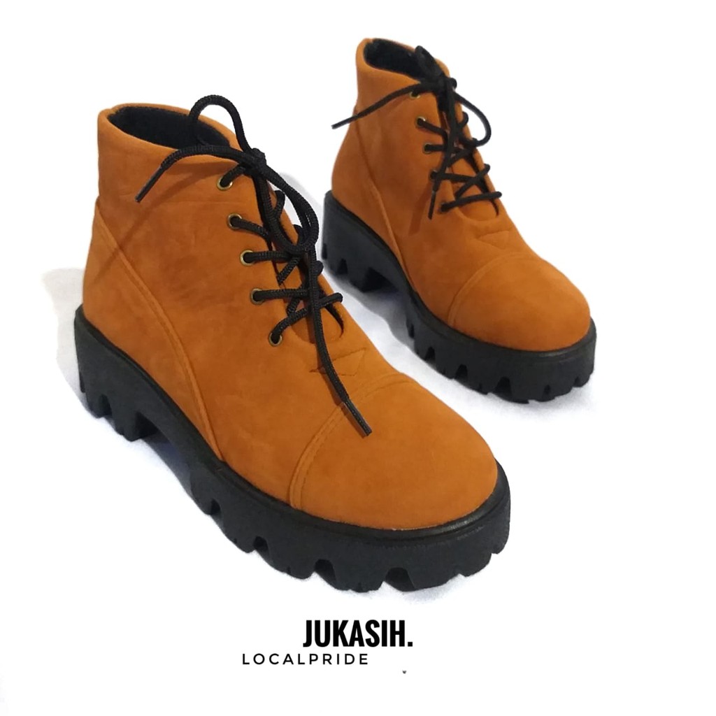 EL-014 sepatu boot wanita PDL