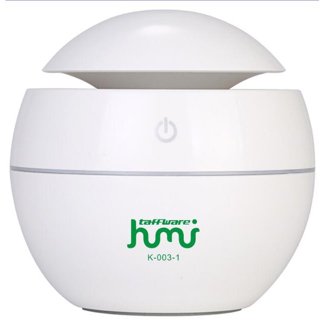 Taffware Air Humidifier Ultrasonic Aromatherapy Oil Diffuser Minimalist - HUMI K0031 PUTIH