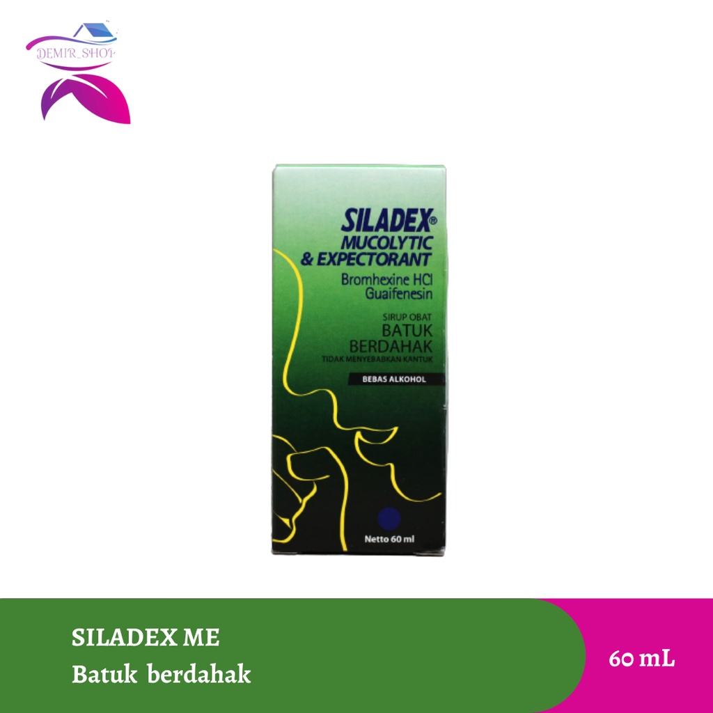 Siladex Merah Hijau &amp; Biru 60 mL 100 mL Sirup Obat Batuk