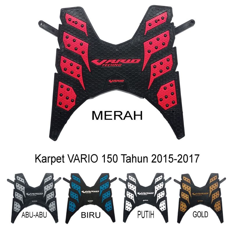 Tatakan Kaki Motor/Karpet Motor Monster Vario Techno 125/150 2015_2017