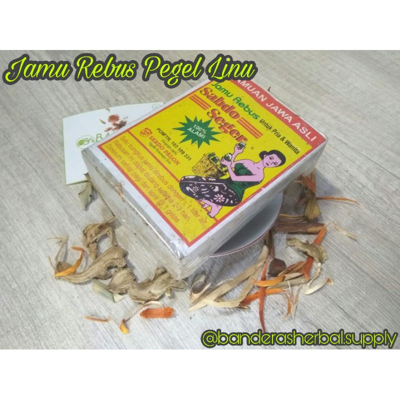

Jamu Rebusan Pegel Linu 3x seduh