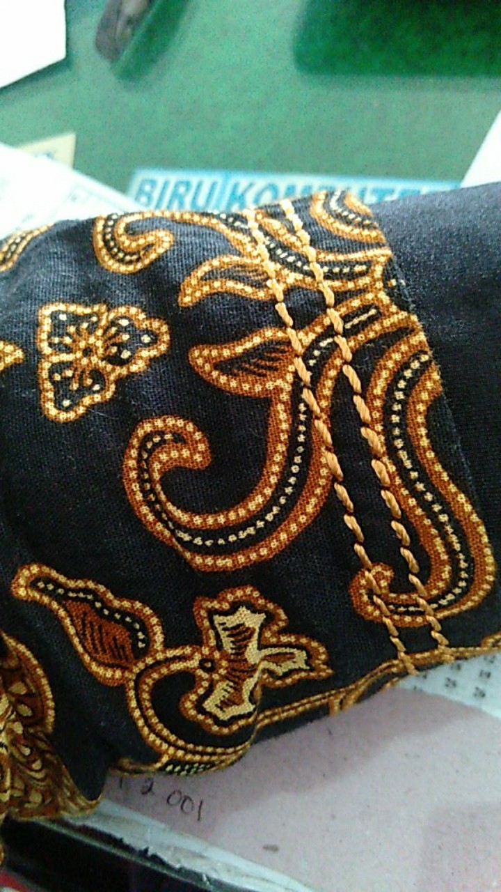 Maura Couple - Sania Ruffle Batik Couple Ori Ndoro Jowi Dnt