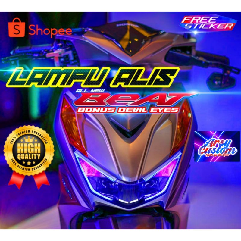 LAMPU ALIS NEW BEAT DELUXE STREET GEN 1 2020 2021 2022 2023 2024