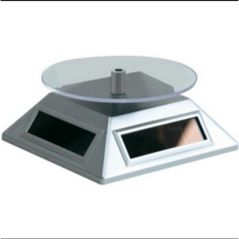 Display Stand putar pajangan cincin tanpa baterai tempat cincin