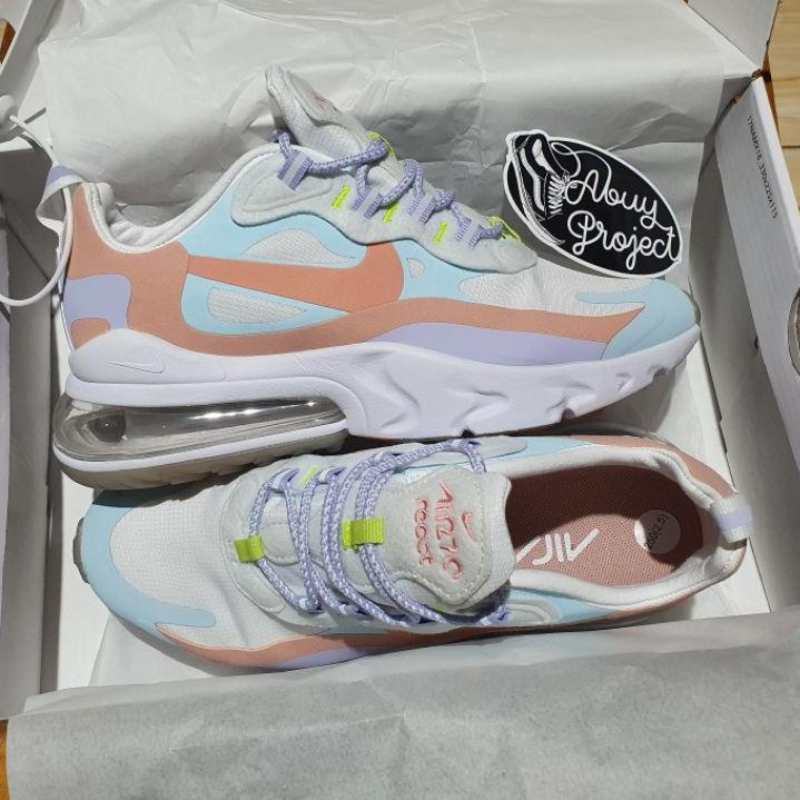 nike 270 react grey and black