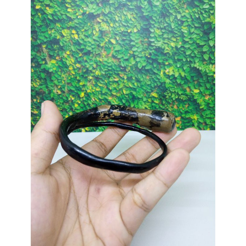 GELANG AKAR BAHAR HITAM BONGGOL JOSS UNIK